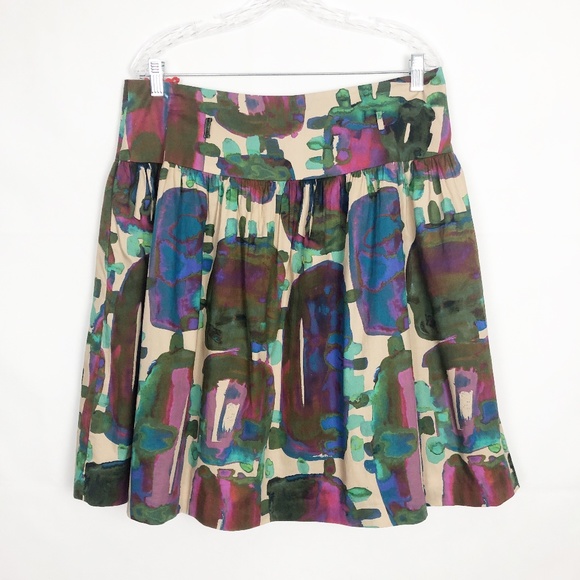 Piazza Sempione Multicolor High Waited Skirt - Picture 1 of 11